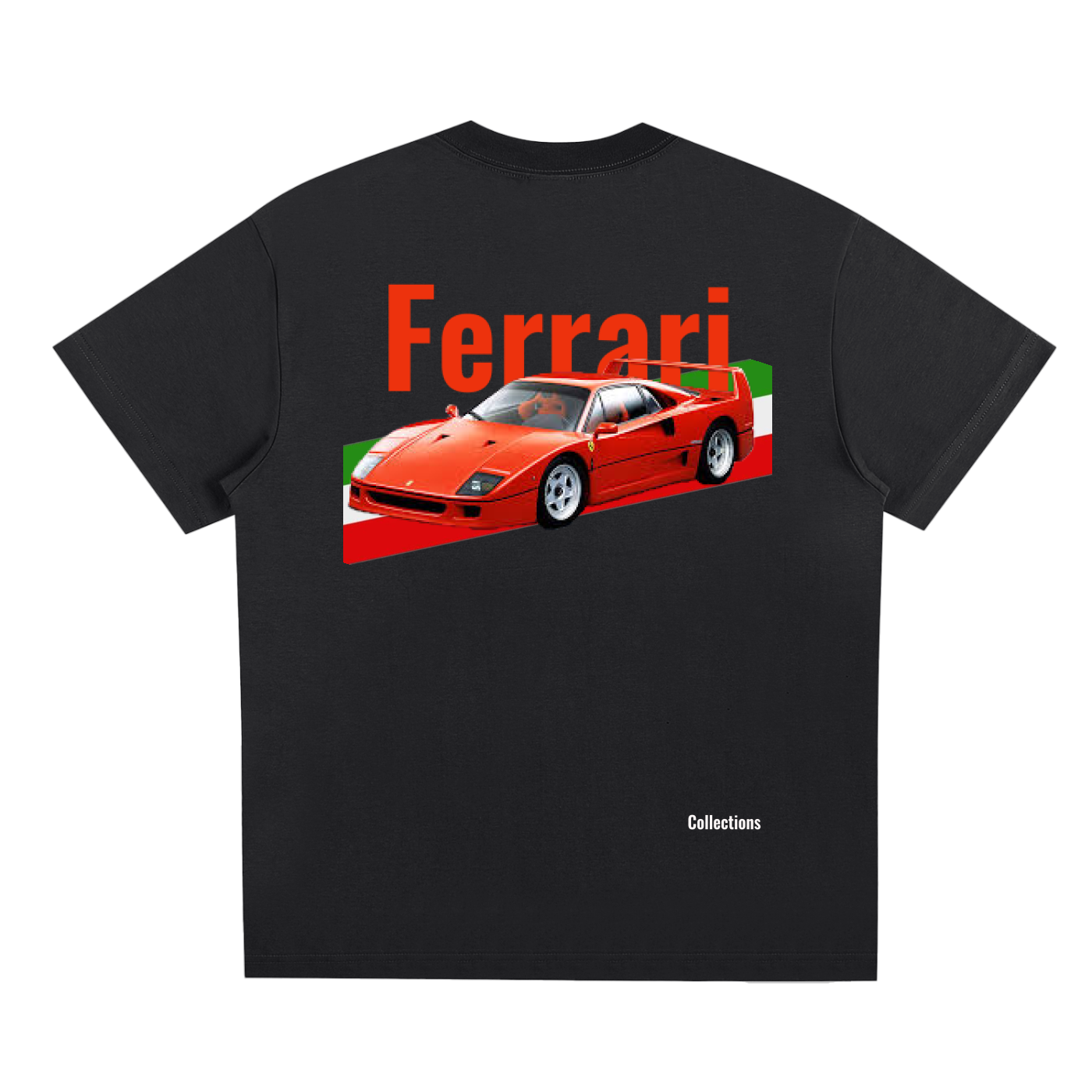 Ferrari F40 T-Shirt Design